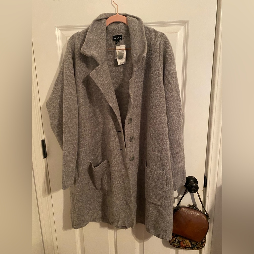 Torrid Sweater Coat